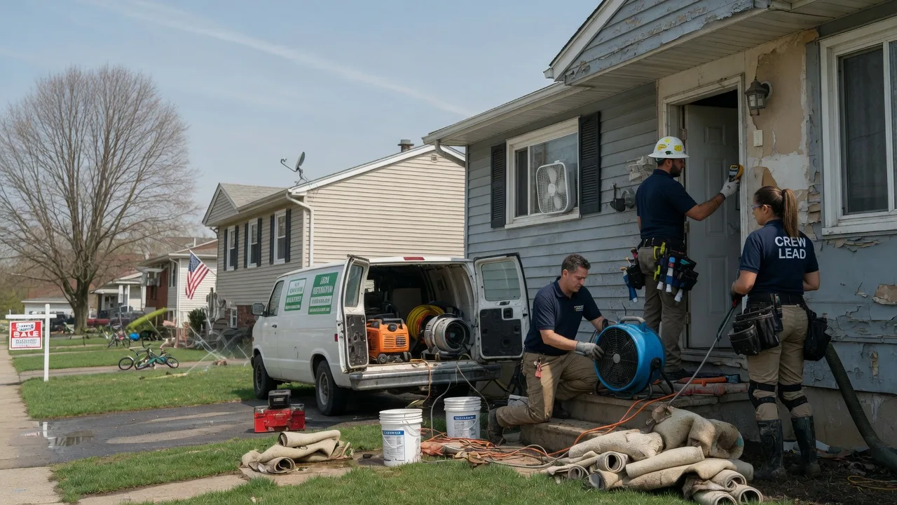 Flood Cleanup in Silverdale, PA near me
