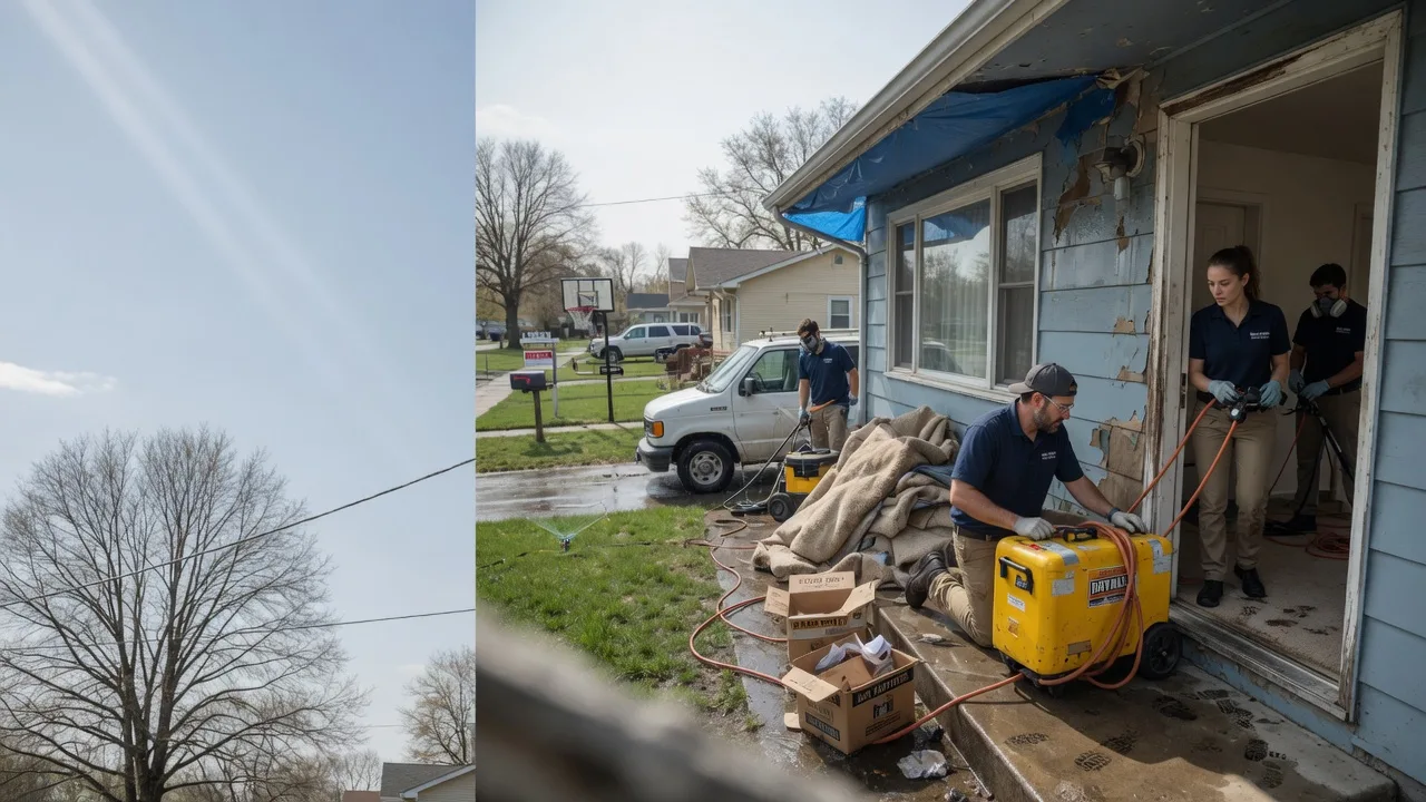 Basement Flood Cleanup in Silverdale, PA near me